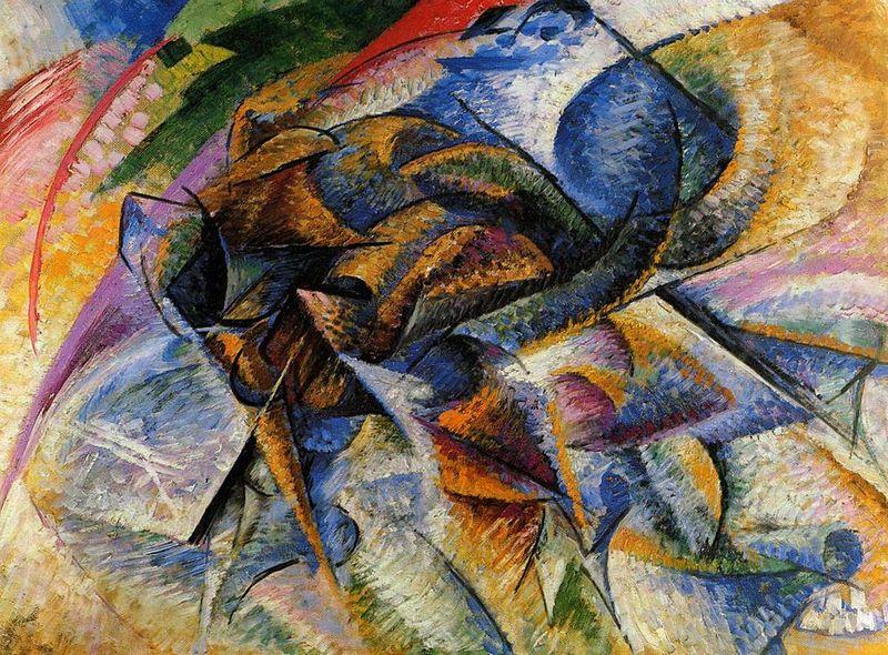 Umberto Boccioni Dynamism of a Biker